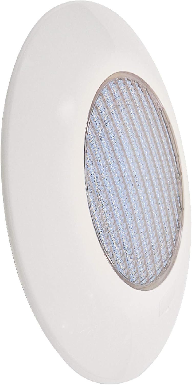 Foco de Piscina LED 25W Anclaje Superficie - Alta luminosidad 2250 lumens - Compatible Piscinas hormigón o Poliester - Compatible Piscinas Salinas - Luz Blanca fría 6000k