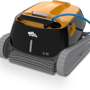 Dolphin E30 Robot limpiafondos automático para Piscinas enterradas de 12m - Limpieza Fondo y Paredes - Filtración Ultra Fina