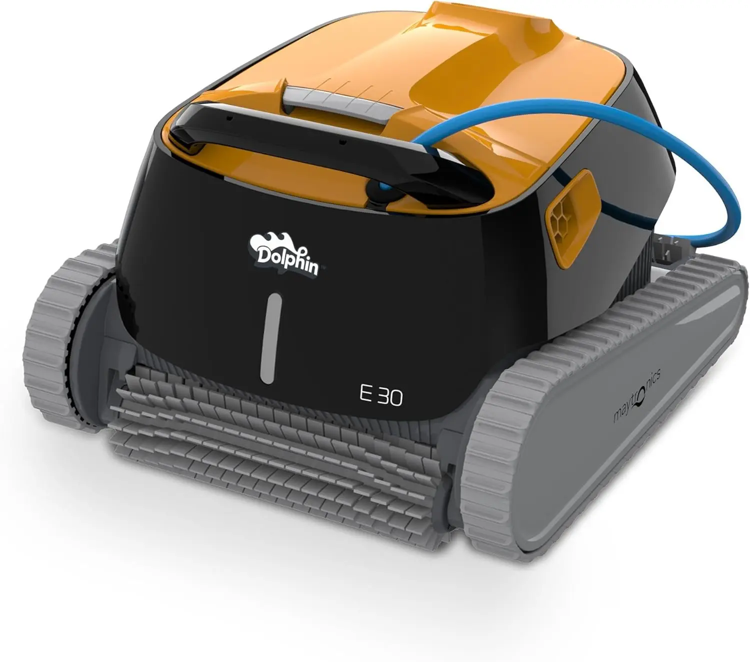 Dolphin E30 Robot limpiafondos automático para Piscinas enterradas de 12m - Limpieza Fondo y Paredes - Filtración Ultra Fina