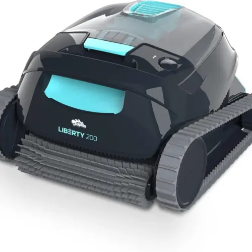 Dolphin Liberty 200 Robot limpiafondos automático con batería para Piscinas enterradas de 10m - Limpieza de Fondo y Paredes - Ahorro de energía
