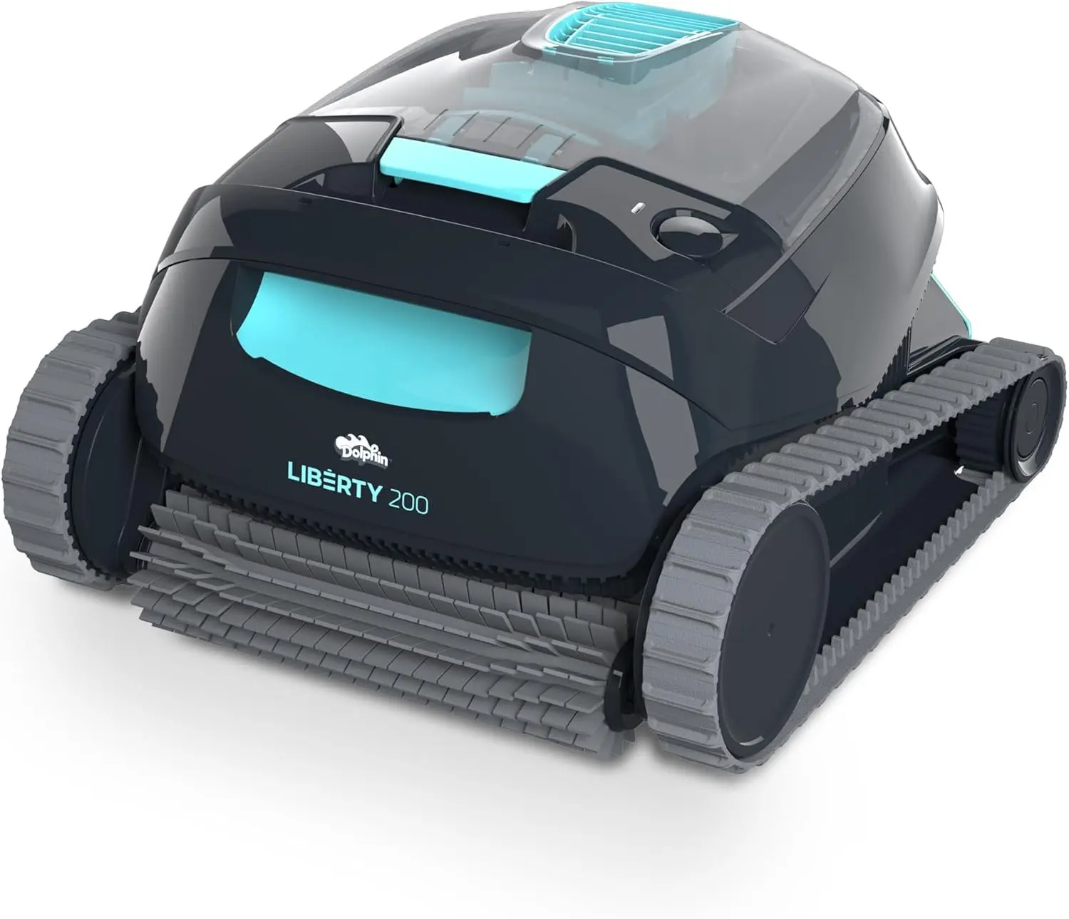 Dolphin Liberty 200 Robot limpiafondos automático con batería para Piscinas enterradas de 10m - Limpieza de Fondo y Paredes - Ahorro de energía