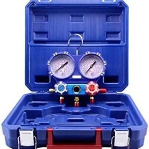 Estuche analizador 2 válvulas R32, R407 y R410 diam. 80