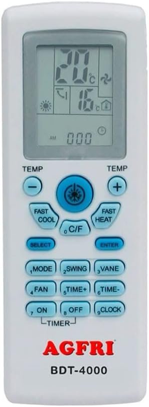 MANDO A DISTANCIA UNIVERSAL AIRE ACONDICIONADO 4000 CODIGOS