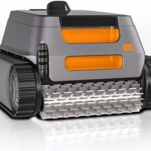 Robot Limpiafondos eléctrico ASR 105 Aquasphere, Limpia Fondo, Paredes y línea de flotación para Piscinas de hasta 9 x 4 m, 15 m de Cable, Filtro de 150µ, Potente aspiración y Facilidad de Uso