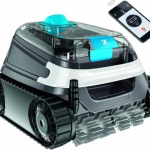 Zodiac CNX 3060 iQ Robot limpiafondos automatico Piscina hasta 12x6m, Limpia Fondo, Paredes y Linea de flotación. Control vía App. Tecnología ciclónica. Incluye Cable de 18m y Doble filtración