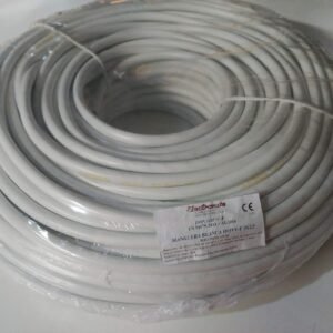 CABLE MANGUERA BLANCA H05VV-F 500V CPR 2X2,5 MM2 ROLLOS DE 100 M