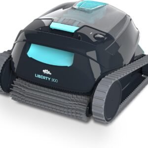 Dolphin Liberty 300 Robot limpiafondos automático con batería para Piscinas enterradas de 10m - Limpieza de Fondo y Paredes - Ahorro de energía