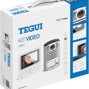 Kit Videoportero superficie2 hilos Tegui Linea 2000 con monitor CLASSE100V16B Basico379011