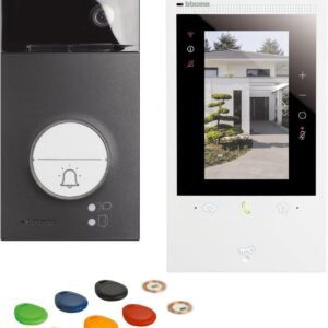 Kit Videoportero superficie 2 hilos BticinoLinea 3000363915 Blanco