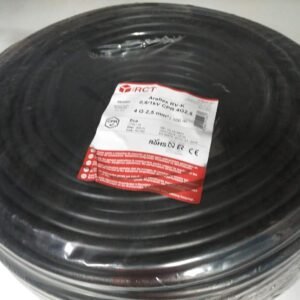 MANGUERA NEGRA RV-K 0,6/1 KV 4X2,5 MM2 ROLLOS 100 M