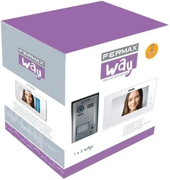 KIT Videoportero FERMAX 1401 WAY 7"" 1 LINEA - Imagen 7