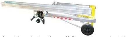 CARRETILLA ELEVADORA MANUAL DE ALUMINIO. Altura máxima 3.35 metros y Capacidad 135 kilos. - Imagen 3