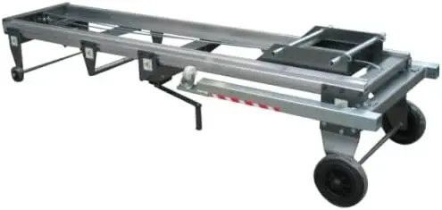 CARRETILLA ELEVADORA MANUAL DE ALUMINIO. Altura máxima: 3.67 metros y Carga máxima elevable 160 kilos. - Imagen 3