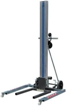 CARRETILLA ELEVADORA MANUAL DE ALUMINIO. Altura máxima 3.35 metros y Capacidad 135 kilos. - Imagen 2