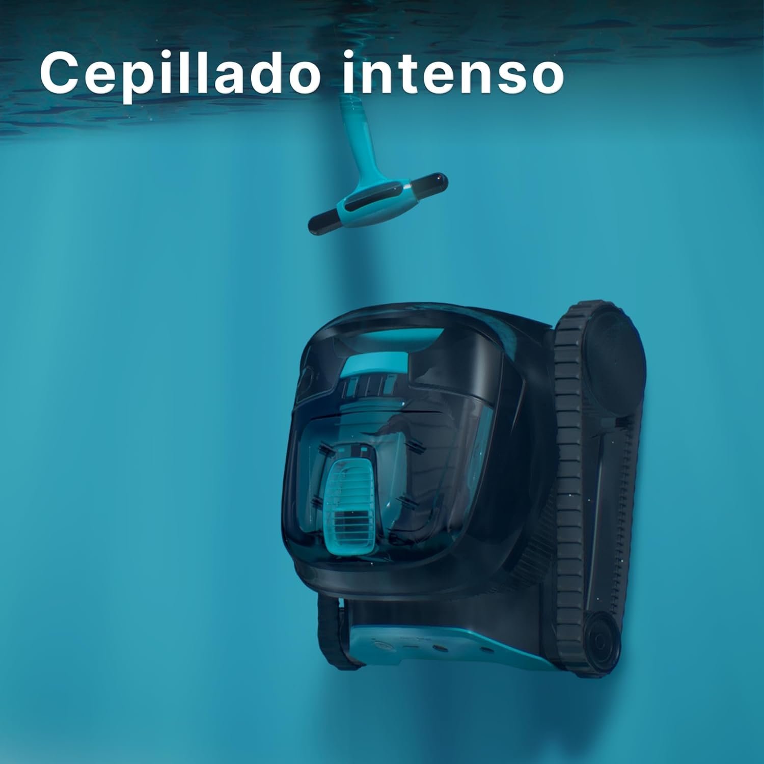 Dolphin Liberty 300 Robot limpiafondos automático con batería para Piscinas enterradas de 10m - Limpieza de Fondo y Paredes - Ahorro de energía - Imagen 3