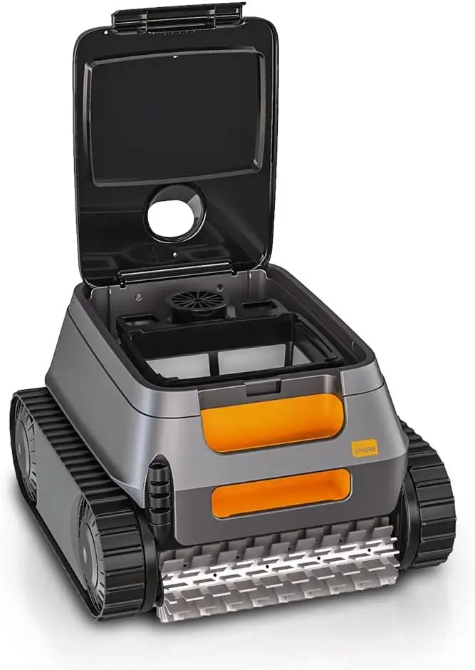 Robot Limpiafondos eléctrico ASR 105 Aquasphere, Limpia Fondo, Paredes y línea de flotación para Piscinas de hasta 9 x 4 m, 15 m de Cable, Filtro de 150µ, Potente aspiración y Facilidad de Uso - Imagen 5