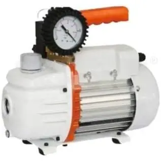 BOMBA DE VACÍO CON VACUÓMETRO PARA AIRE ACONDICIONADO HERRAMIENTAS CLIMATIZACIÓN