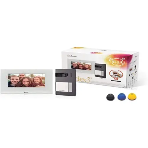 Golmar Videoportero Kit 1 Línea S5110/ART 7W con Monitor e Wi-Fi Integrado, 7", Gris