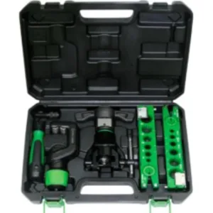 Kit de Abocardado con Abocardador Excéntrico de Aluminio, Carraca Extraíble, Cortatubos SS-532, Limpiador Escariador, para Tubos 1/4" a 3/4" y 6mm a 19mm