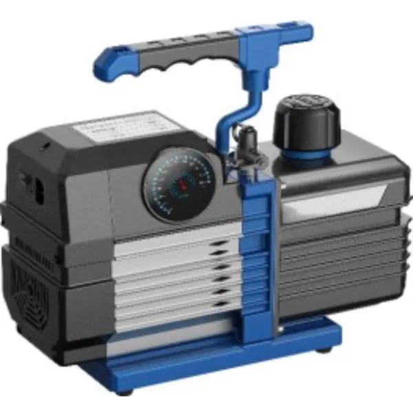 Bomba de Vacío de Doble Etapa Inteligente, Motor sin Escobillas, 3.5CFM 99L/min, 250W, Conexiones 1/4" y 3/8", 315x136x312mm, 6 Kgs