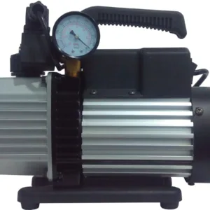 Bomba de Vacío 1 Etapa con Vacuómetro y Solenoide, 1/4CV, 200W, 1.5cfm, 321x122x245mm, 6.5kg