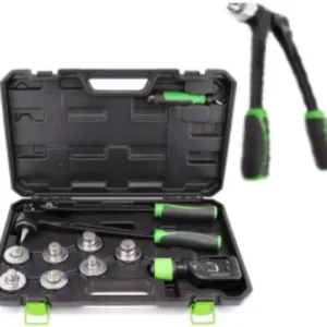 Expandidor y Ensanchador de Tubería con Cortatubos SS-532 y Escariador SS207, para Tubos de 3/8" a 1-1/8", Incluye Cortatubos 5-32mm y Escariador Ergonómico