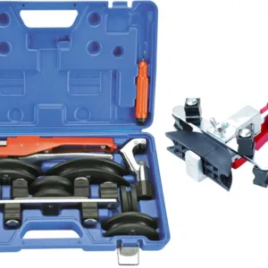 Equipo Doblatubos Portátil Tipo Cremallera 90º, Reversible, Múltiples Medidas 3/8" a 7/8" (10-22mm), Incluye Escariador BT207 y Cortatubos CT274