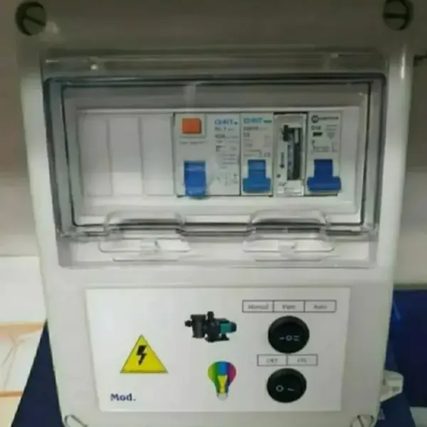 Cuadro eléctrico para Piscina con Transformador AC 100w