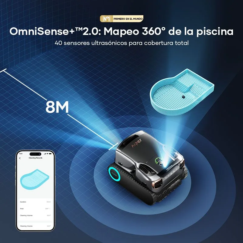 Aiper Scuba X1 Pro Max Limpiafondos sin cables - Imagen 9