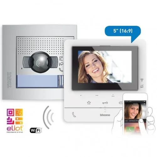 Kit VideoPortero WiFi TEGUI SFERA NEW + Monitor Color 5