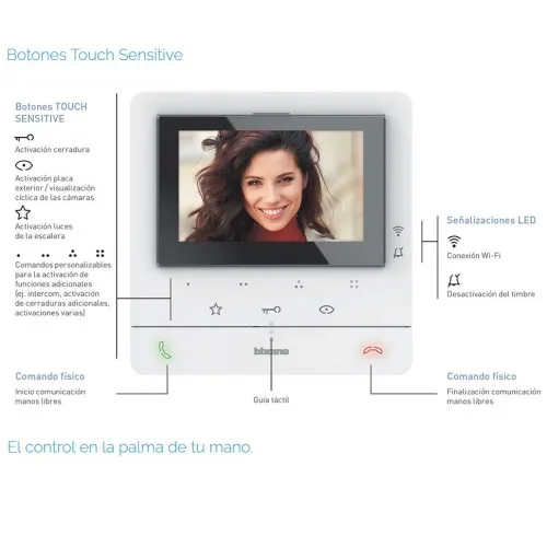 Kit VideoPortero WiFi TEGUI SFERA NEW + Monitor Color 5 - Imagen 4
