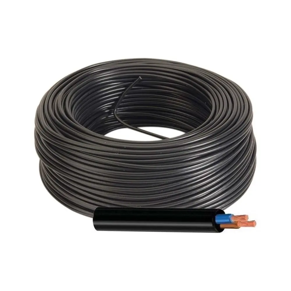 Manguera Eléctrica RV-K 2x16 Flexible Negra