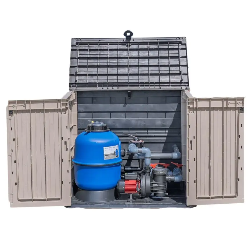 Compacto Caseta Depuradora Piscina Superficie 500/0,75cv Belice